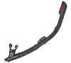 Трубка SN-410 Full Dry (черный силикон; черный)